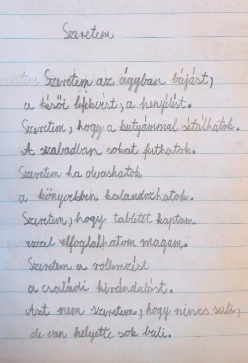 Kovács Jázmin (3.a) verse